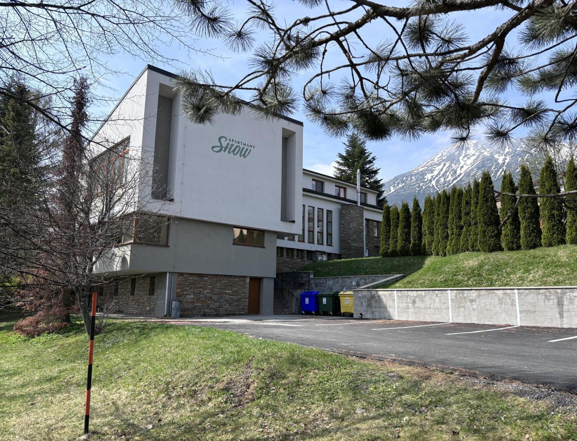 Apartmany Snow V Centre Stareho Smokovca Vysoké Tatry Buitenkant foto